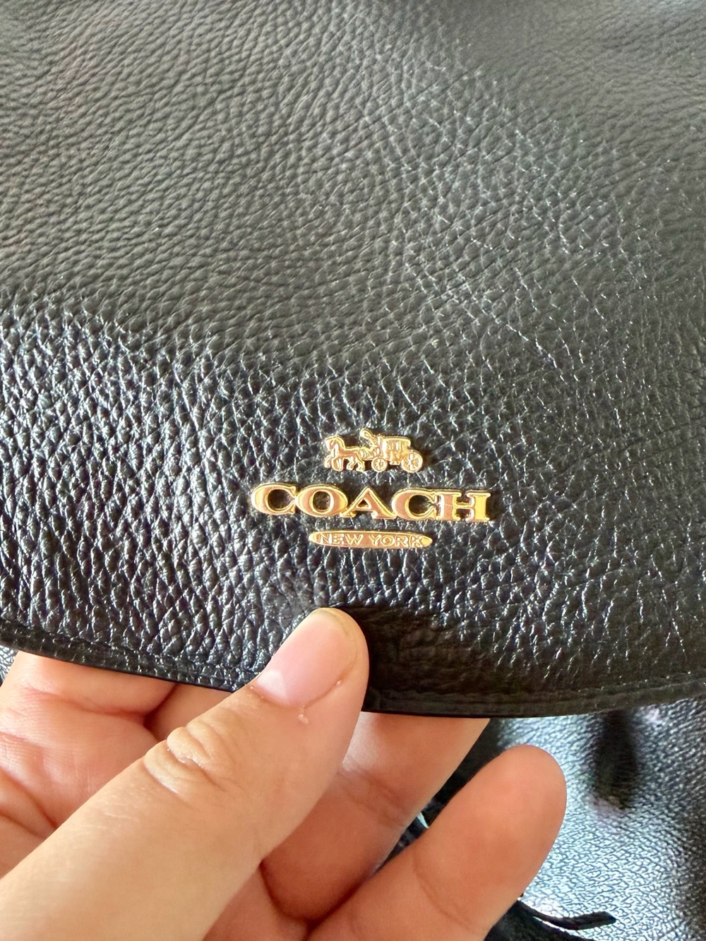 Coach x Disney 101 Dalmatians Black Pebbled Leather Backpack - Picture 5 of 6